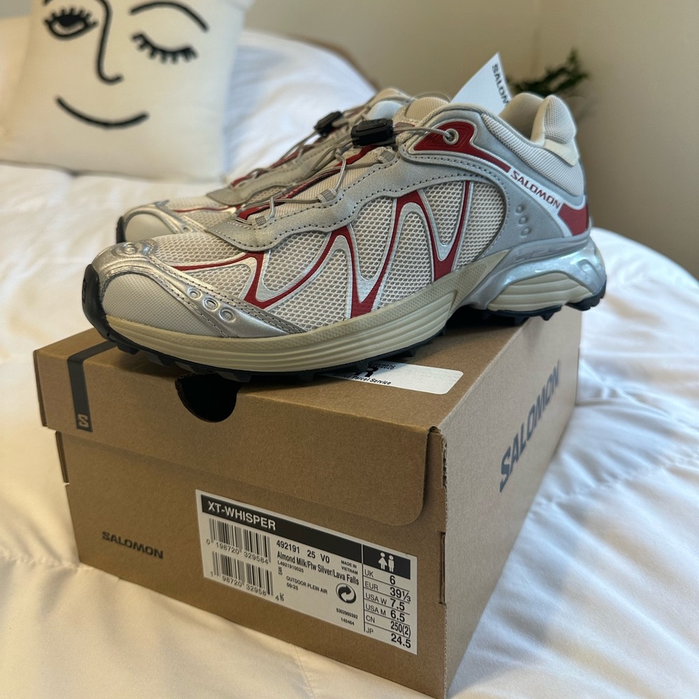 Salomon XT-Whisper Almond Milk/Silver/Lava